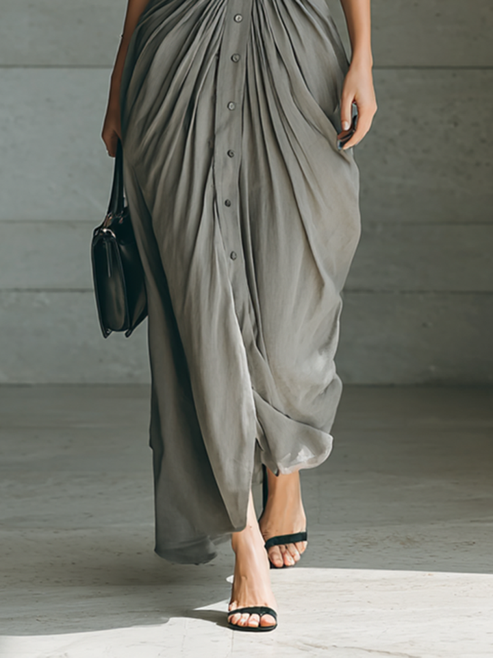 Klára – Elegancka sukienka koszulowa