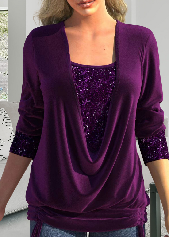 Liora - Elegancki Top w Dwu Częściach