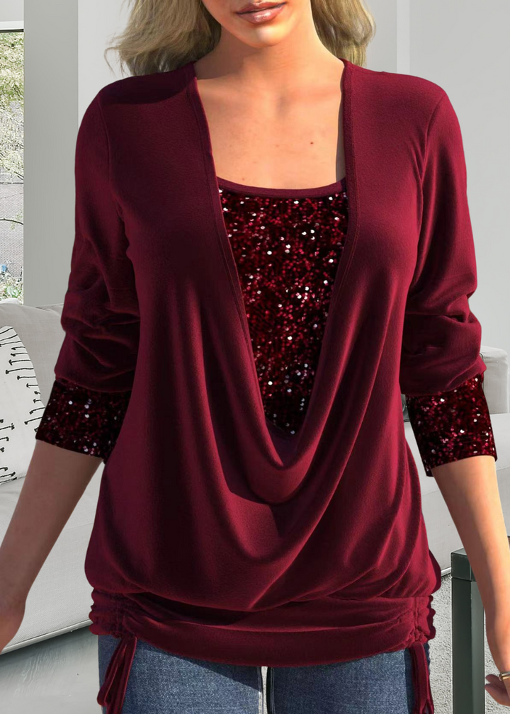 Liora - Elegancki Top w Dwu Częściach