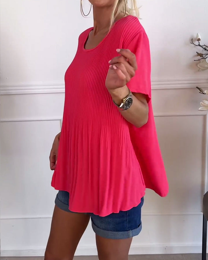 Clara - Elegancka i Casualowa Bluzka dla Kobiet