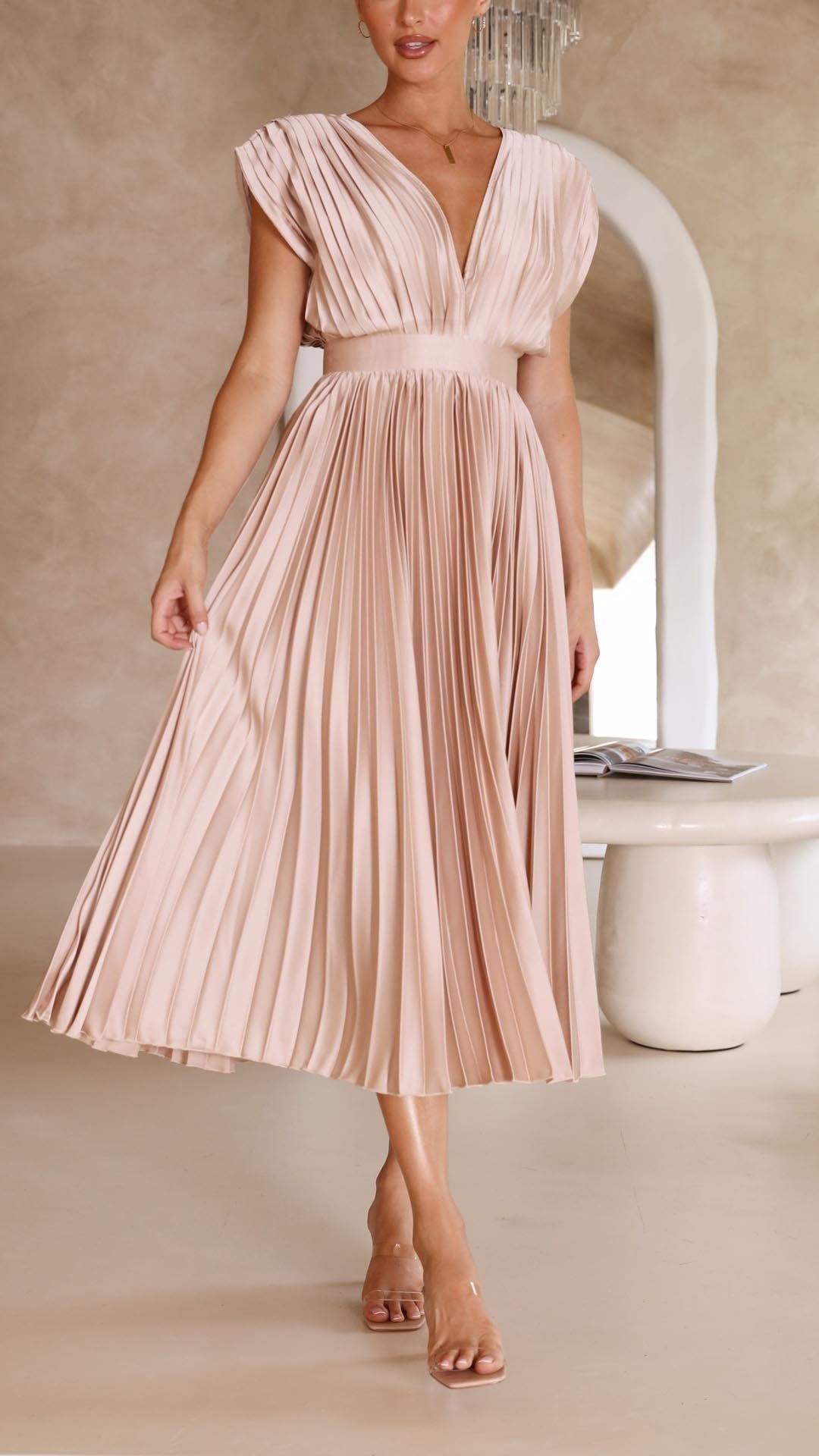 Halina - Zwiewna i Elegancka Sukienka