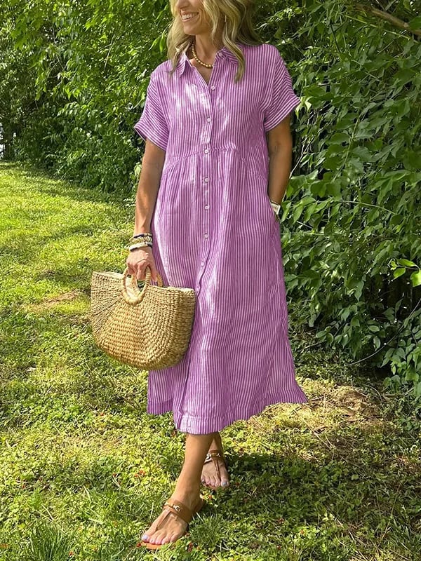 Barbara - Wygodna i codzienna maxi sukienka