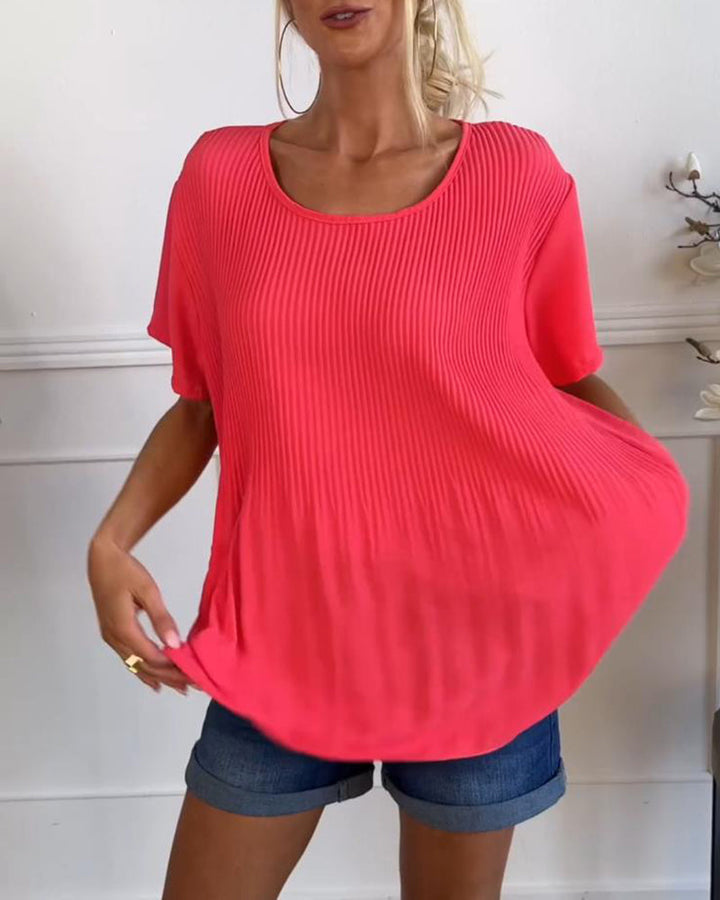 Clara - Elegancka i Casualowa Bluzka dla Kobiet