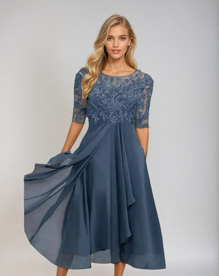 Zdzislawa - Elegancka sukienka koronkowa na specjalne okazje